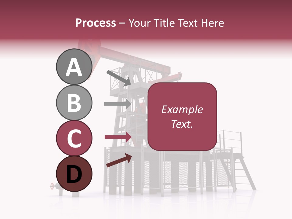 Pipeline Environment Refinery PowerPoint Template