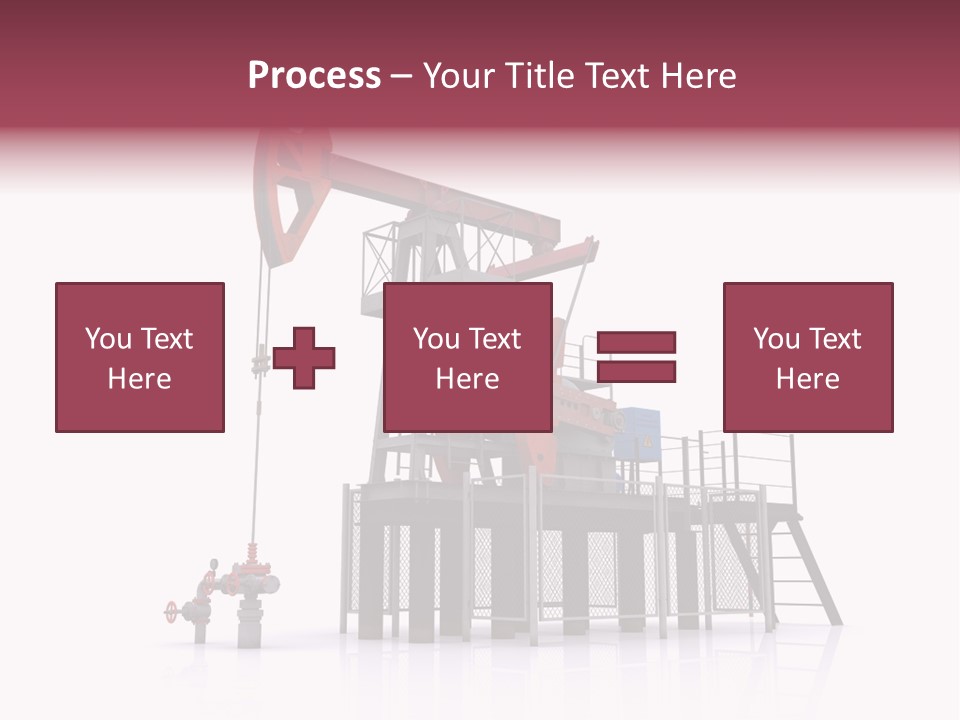 Pipeline Environment Refinery PowerPoint Template