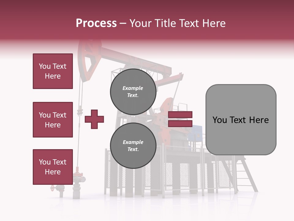 Pipeline Environment Refinery PowerPoint Template