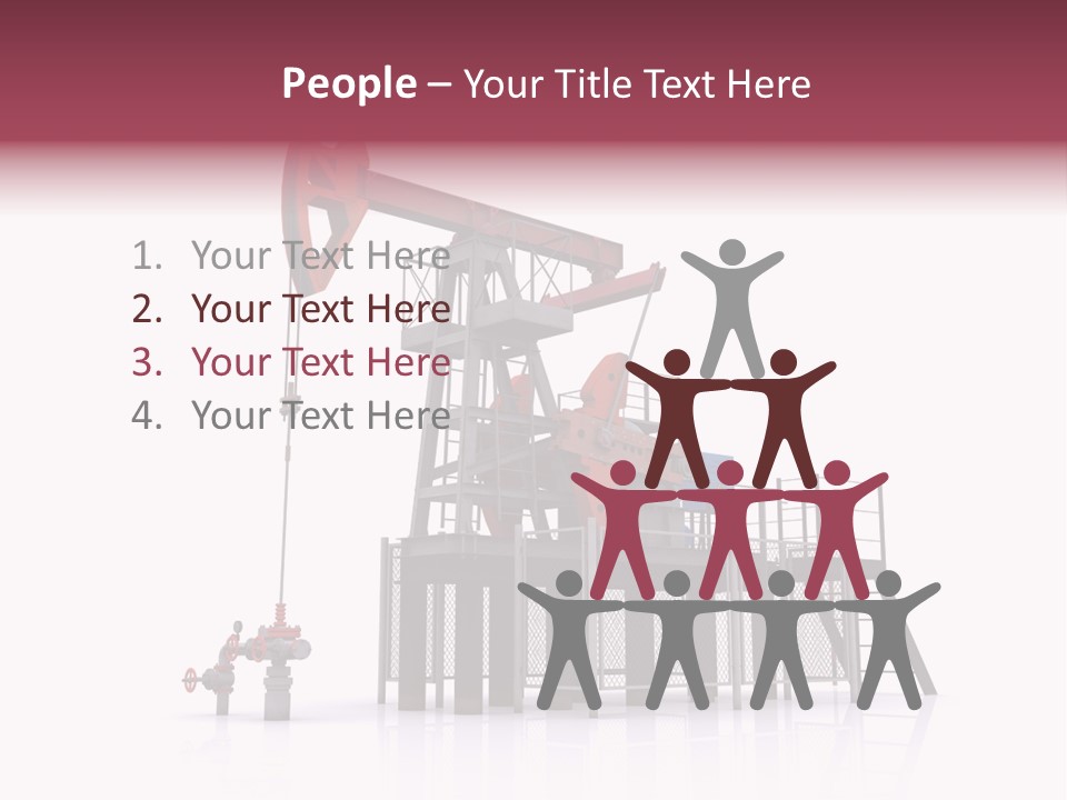 Pipeline Environment Refinery PowerPoint Template