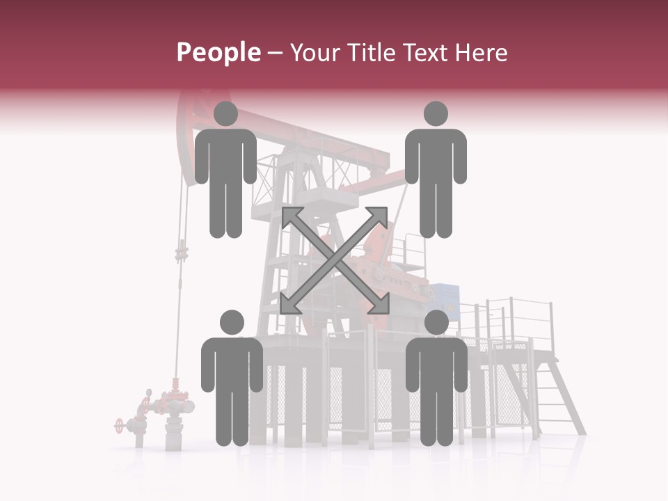 Pipeline Environment Refinery PowerPoint Template