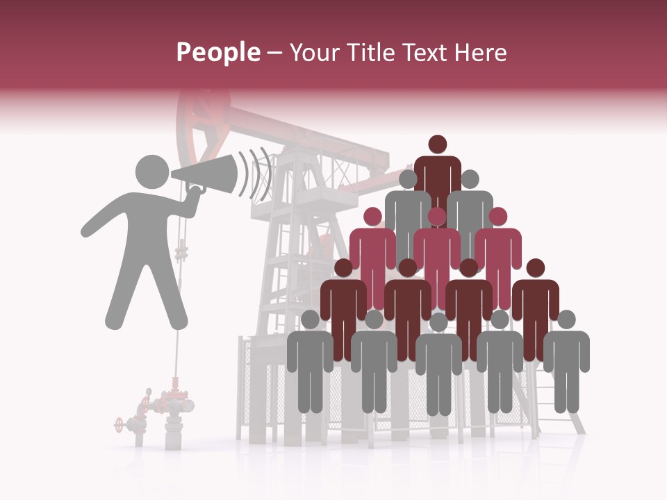 Pipeline Environment Refinery PowerPoint Template