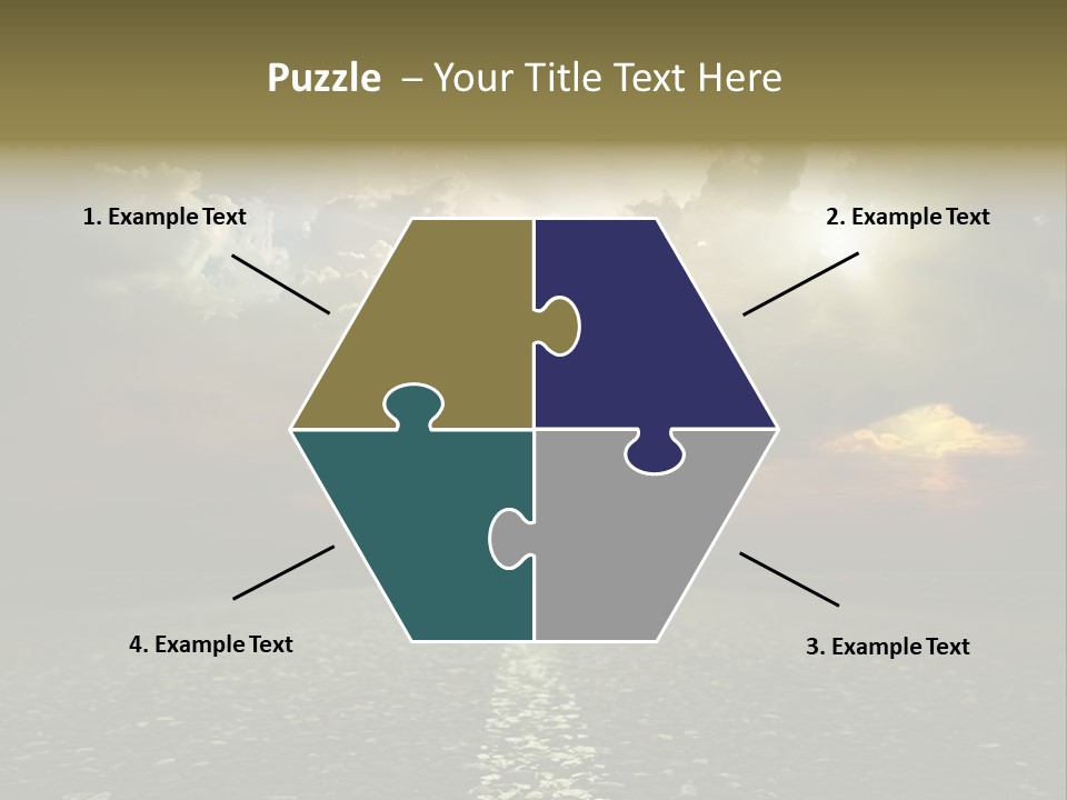 Race Escape Sunlight PowerPoint Template