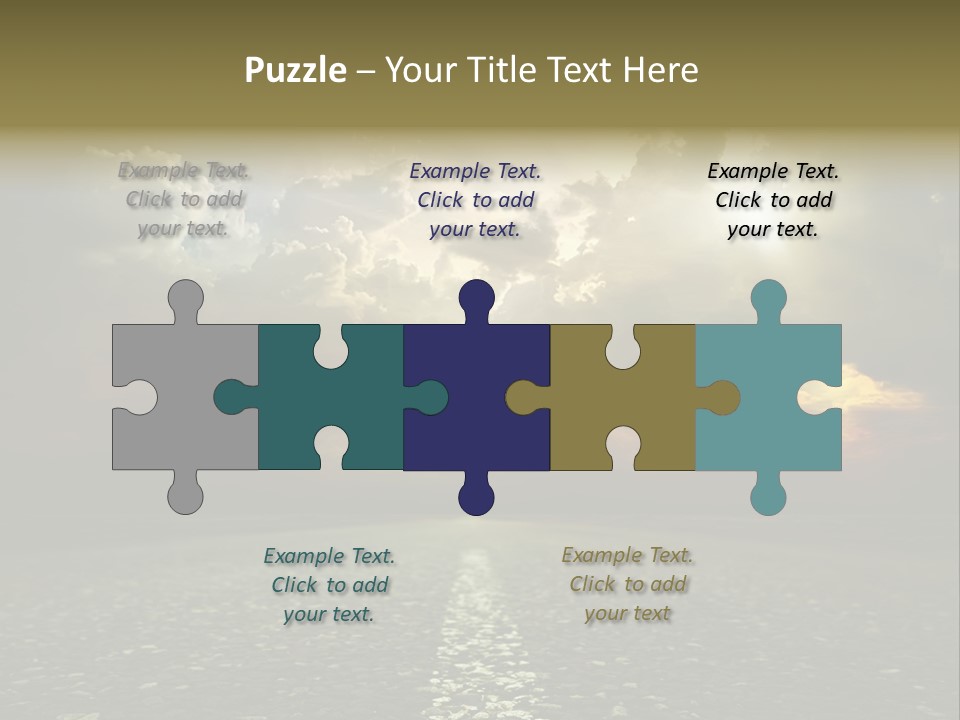 Race Escape Sunlight PowerPoint Template