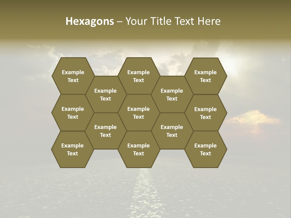 Race Escape Sunlight PowerPoint Template