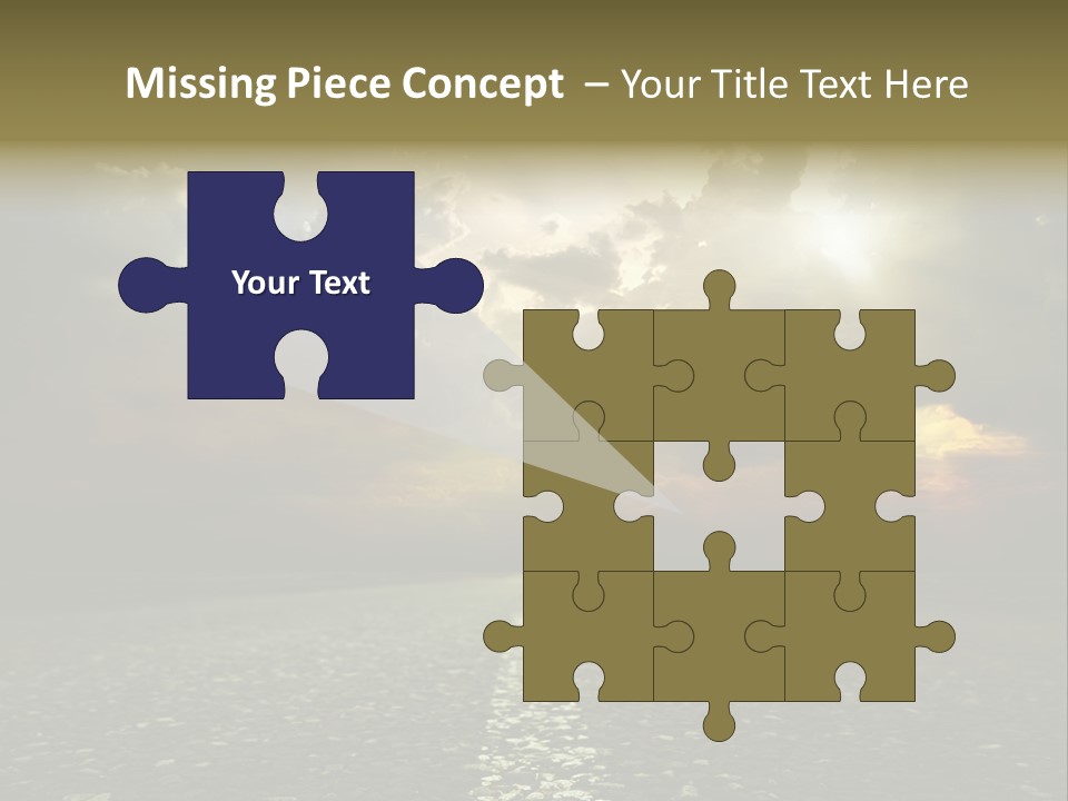 Race Escape Sunlight PowerPoint Template