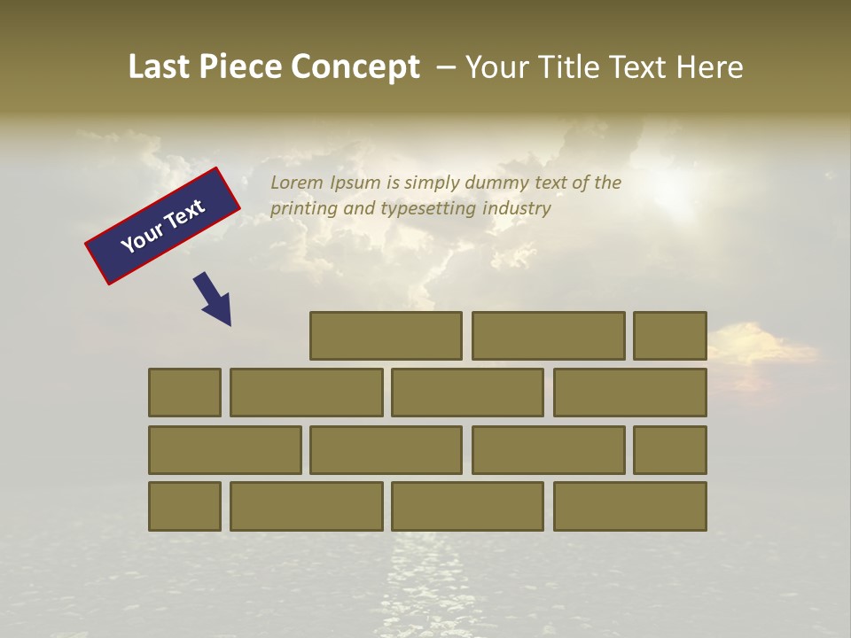 Race Escape Sunlight PowerPoint Template