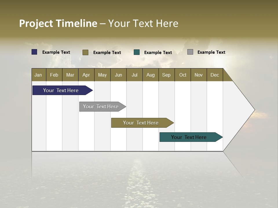 Race Escape Sunlight PowerPoint Template