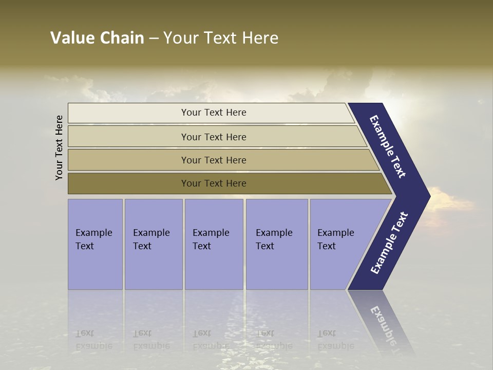 Race Escape Sunlight PowerPoint Template