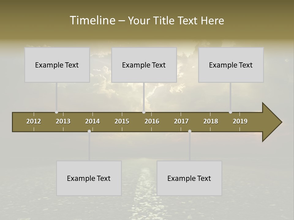Race Escape Sunlight PowerPoint Template