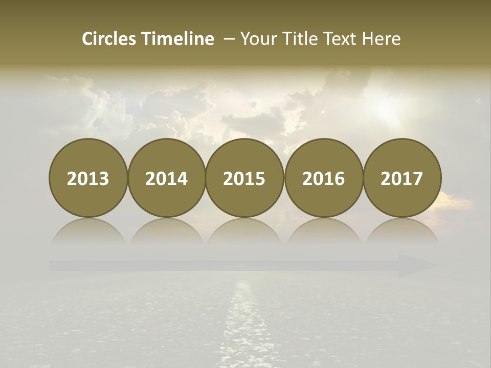 Race Escape Sunlight PowerPoint Template