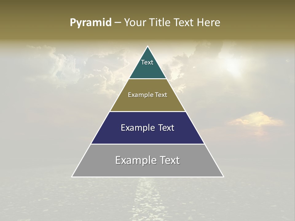 Race Escape Sunlight PowerPoint Template