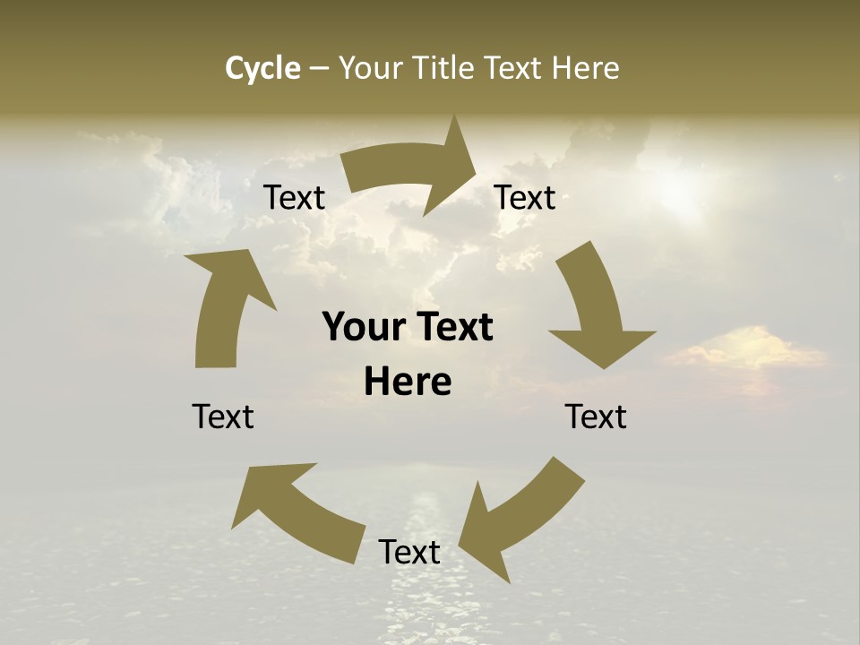 Race Escape Sunlight PowerPoint Template