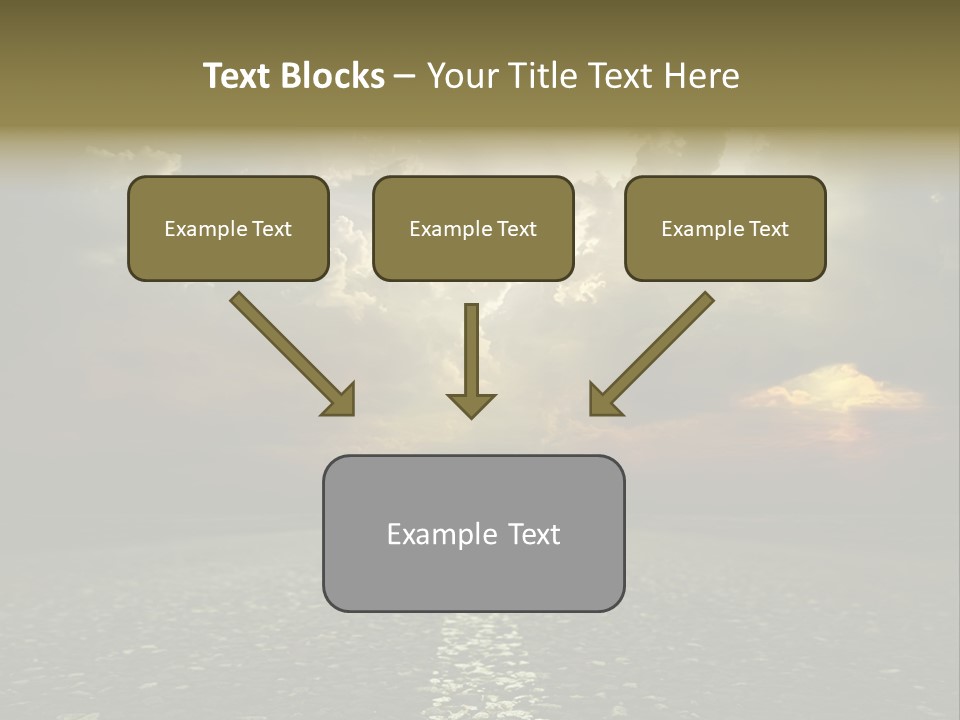 Race Escape Sunlight PowerPoint Template