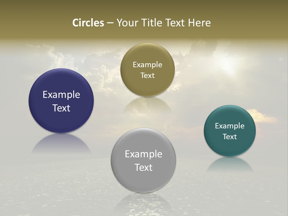 Race Escape Sunlight PowerPoint Template