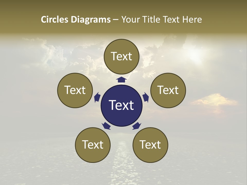 Race Escape Sunlight PowerPoint Template