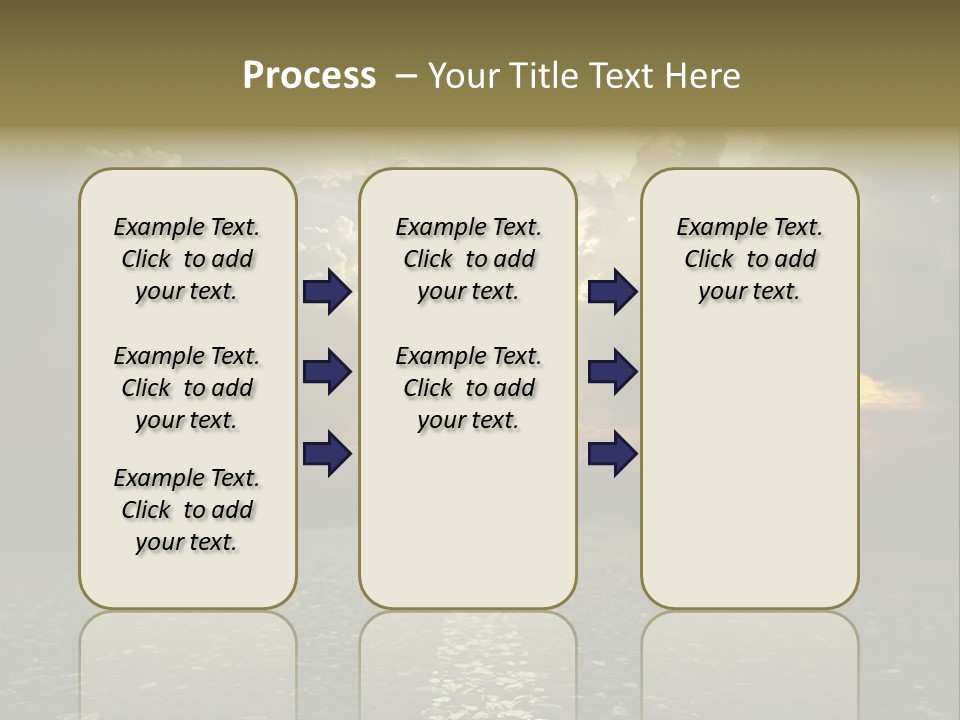 Race Escape Sunlight PowerPoint Template