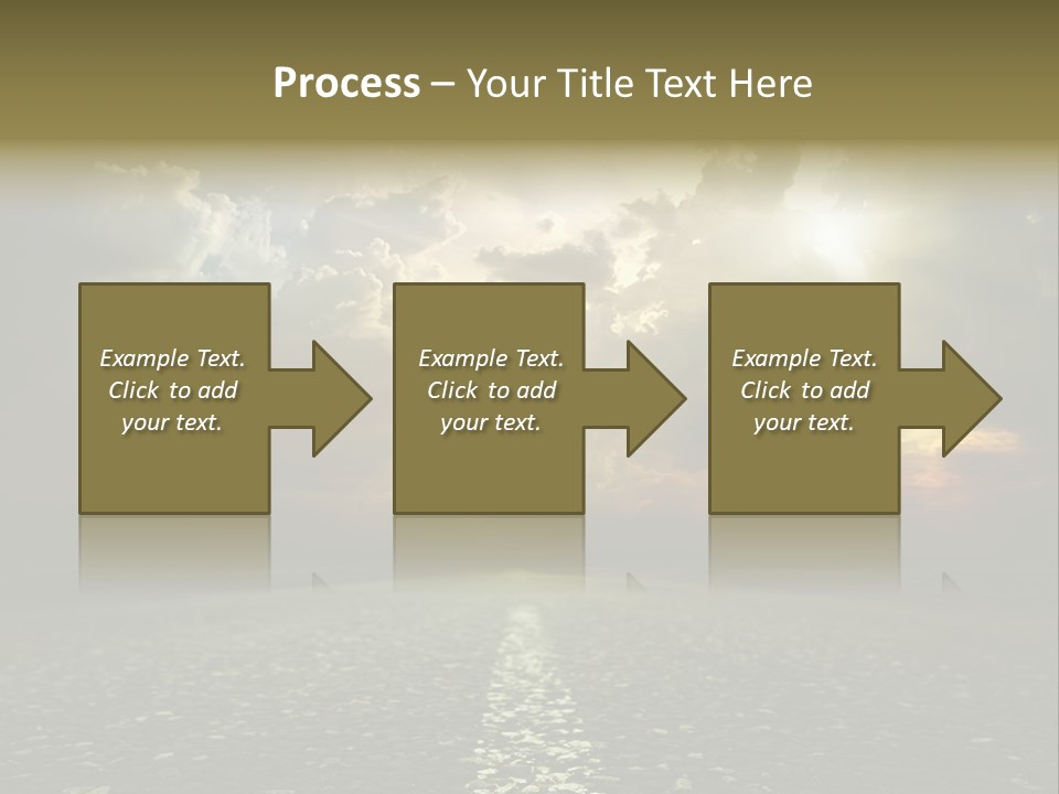 Race Escape Sunlight PowerPoint Template