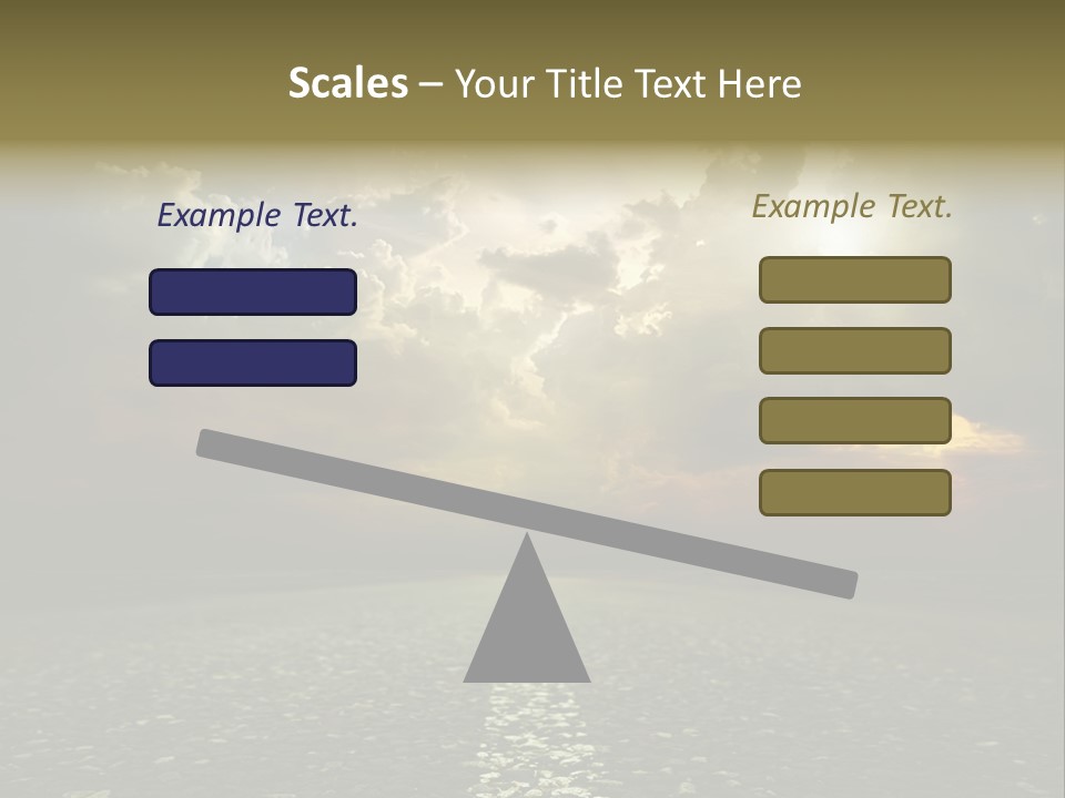 Race Escape Sunlight PowerPoint Template