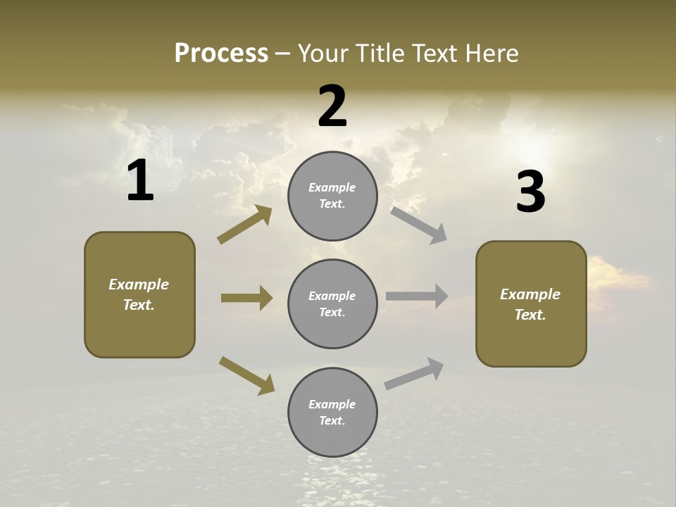 Race Escape Sunlight PowerPoint Template