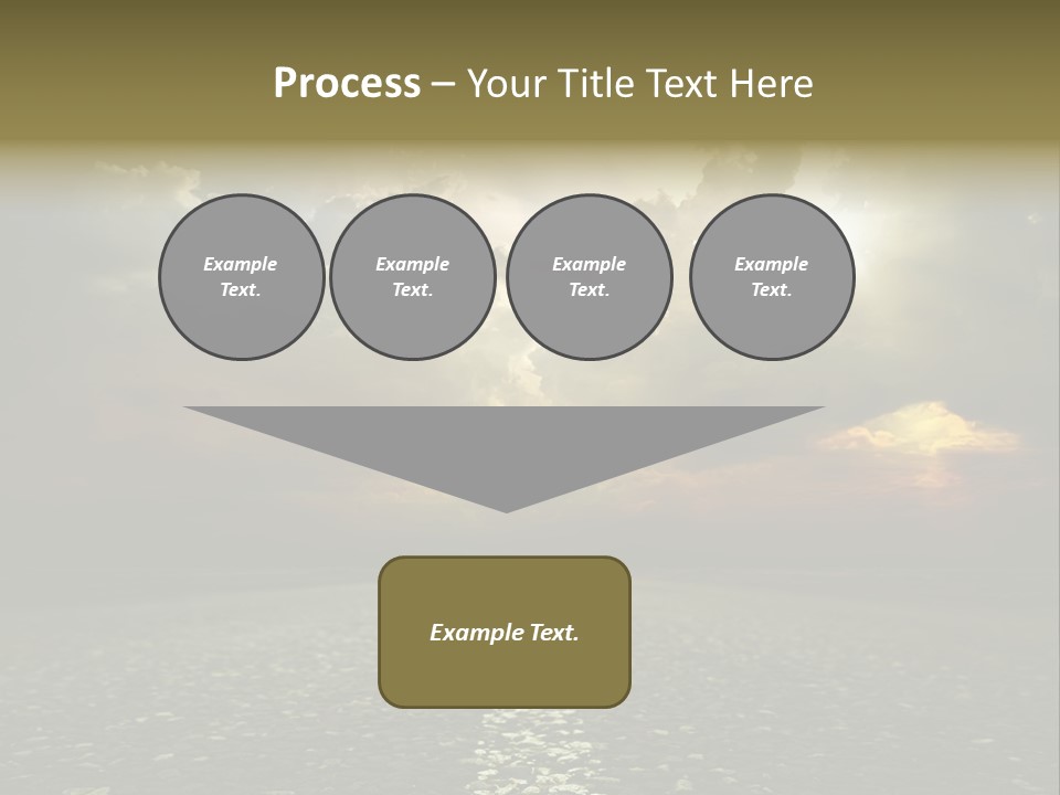 Race Escape Sunlight PowerPoint Template