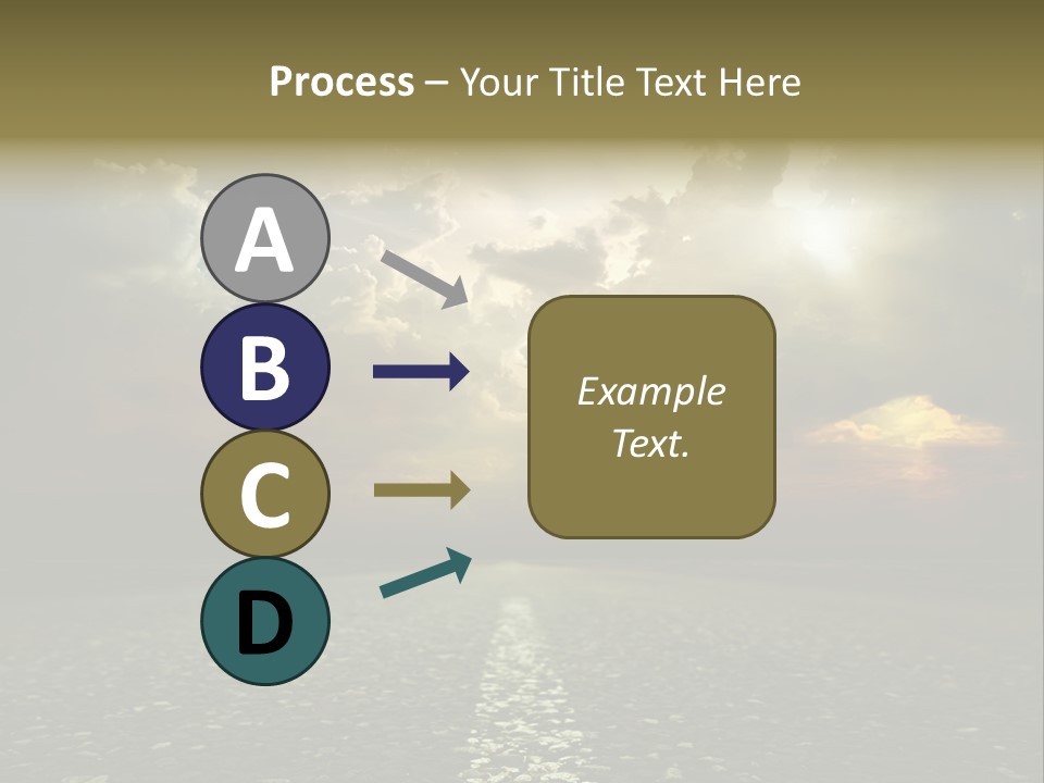 Race Escape Sunlight PowerPoint Template