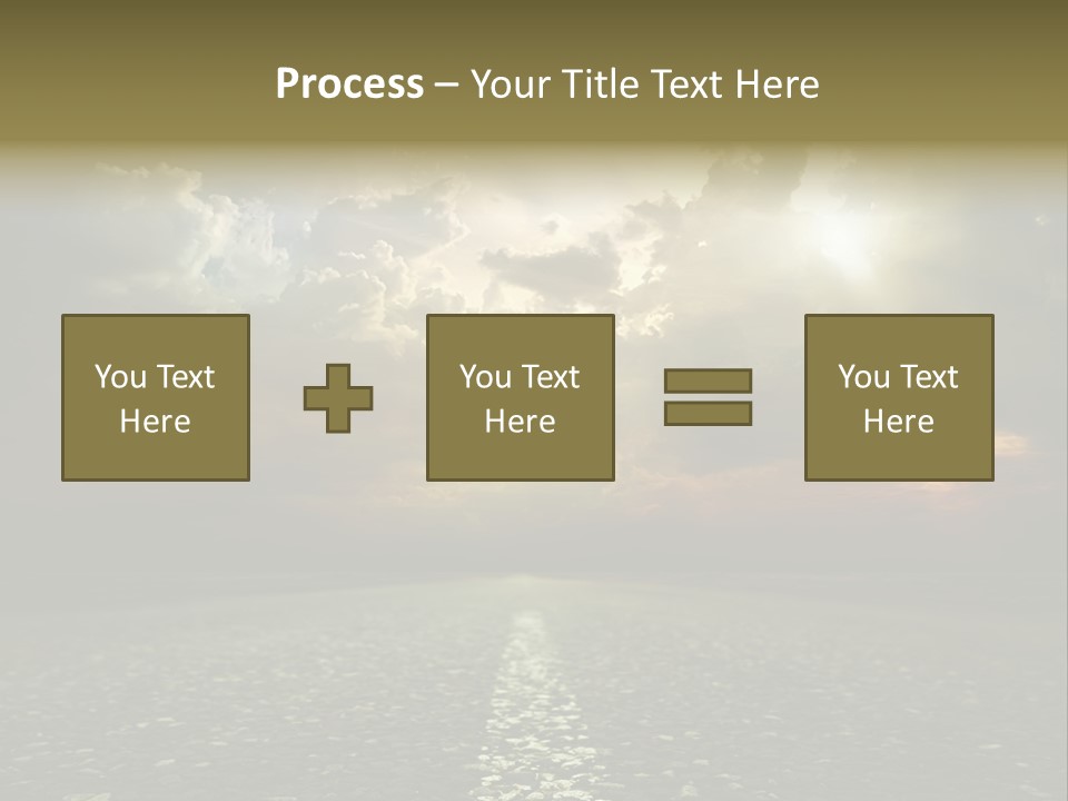 Race Escape Sunlight PowerPoint Template