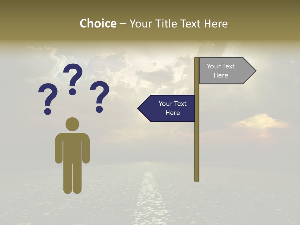 Race Escape Sunlight PowerPoint Template