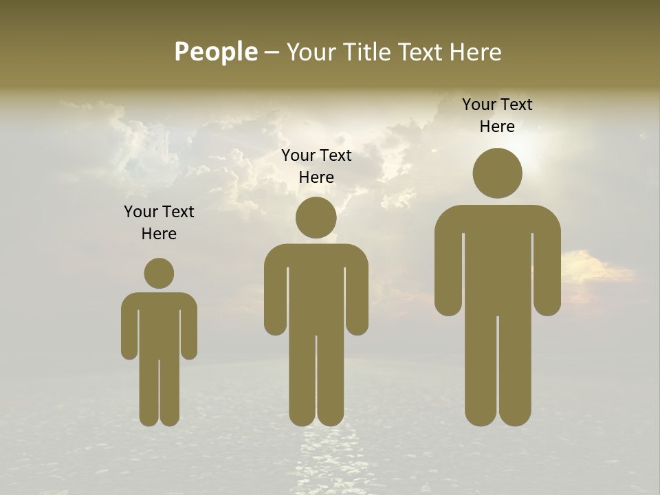 Race Escape Sunlight PowerPoint Template