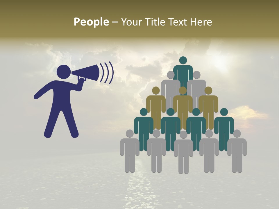 Race Escape Sunlight PowerPoint Template