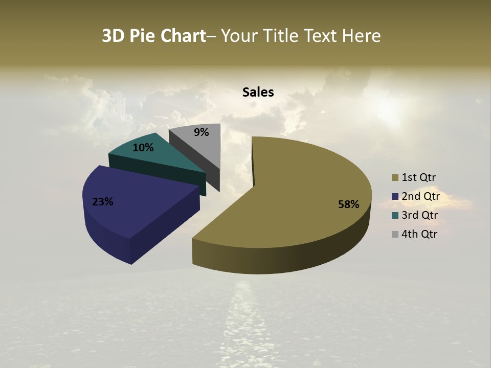 Race Escape Sunlight PowerPoint Template