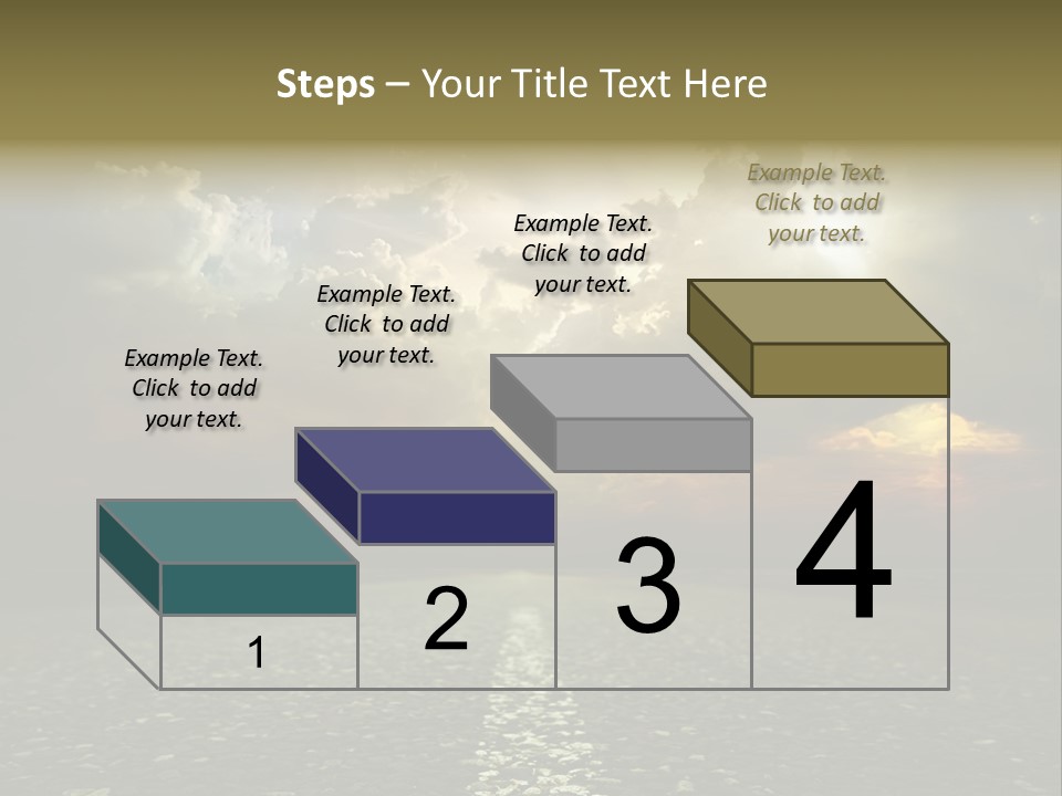 Race Escape Sunlight PowerPoint Template