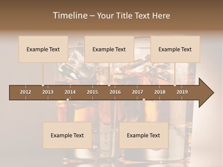 Glass Brown Liquor PowerPoint Template