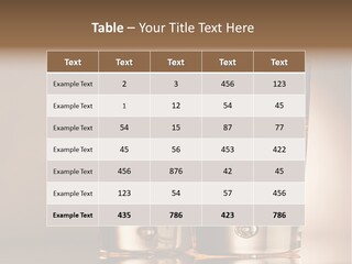 Glass Brown Liquor PowerPoint Template