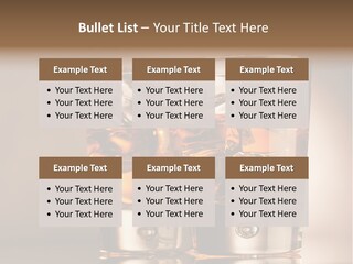 Glass Brown Liquor PowerPoint Template