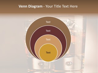 Glass Brown Liquor PowerPoint Template