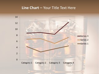 Glass Brown Liquor PowerPoint Template