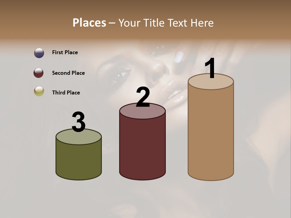 Lady Background Female PowerPoint Template