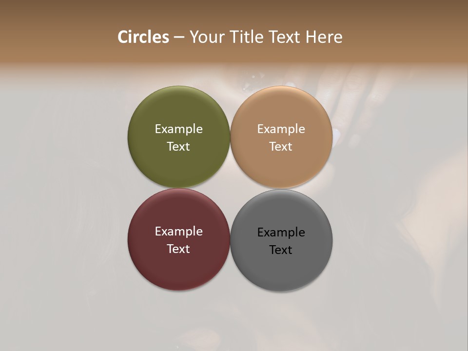 Lady Background Female PowerPoint Template