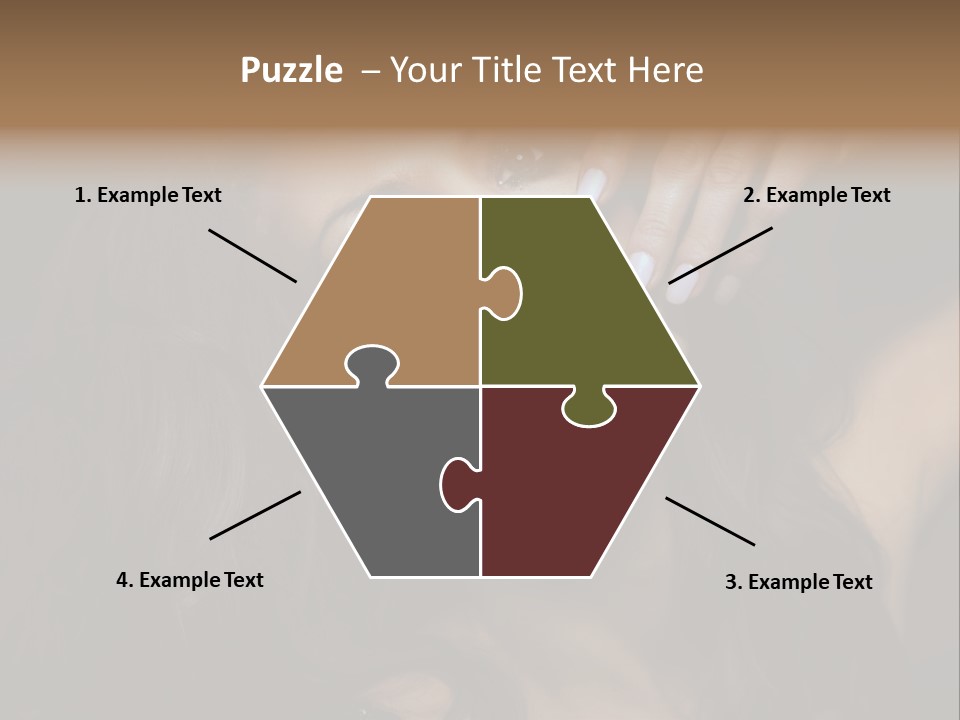 Lady Background Female PowerPoint Template