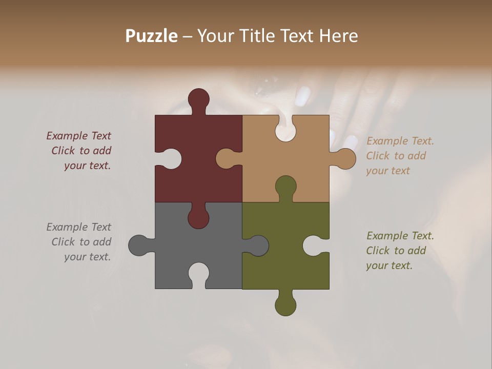 Lady Background Female PowerPoint Template