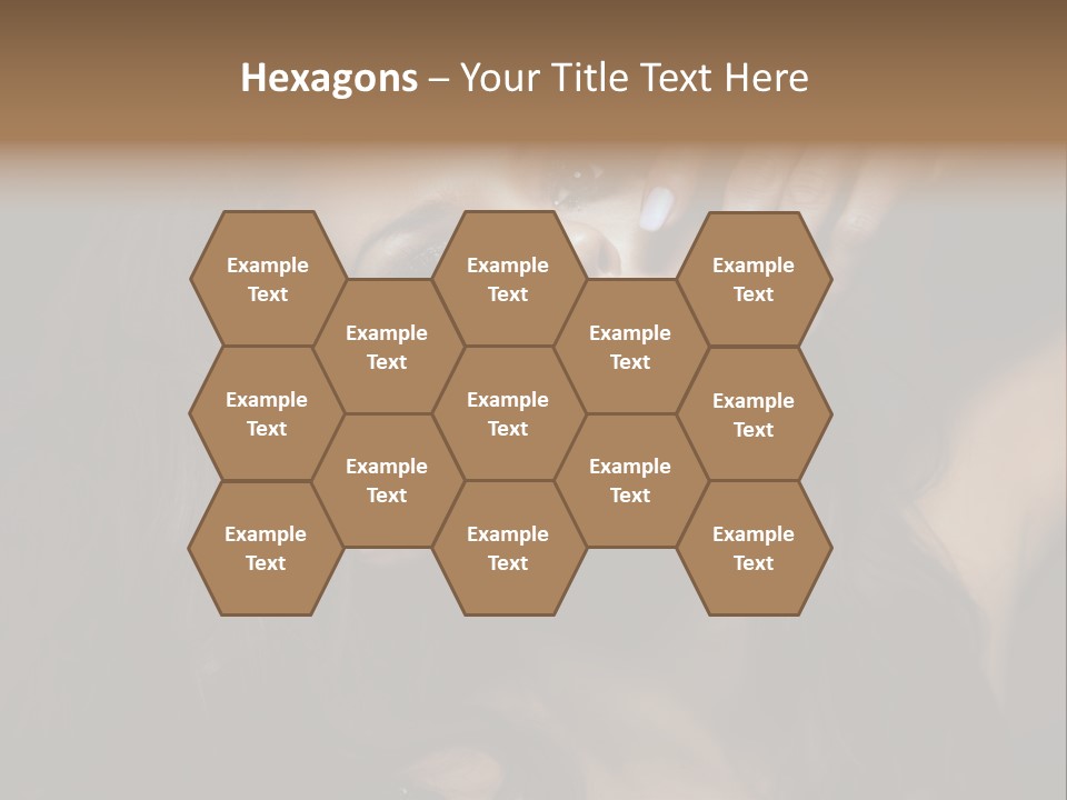 Lady Background Female PowerPoint Template