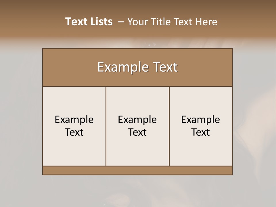 Lady Background Female PowerPoint Template