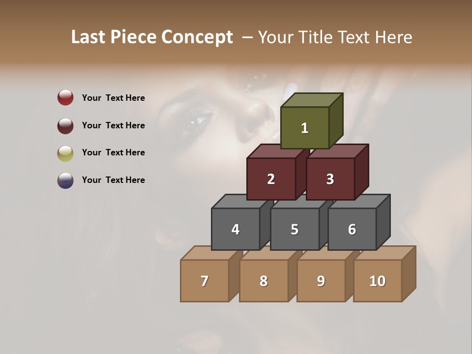 Lady Background Female PowerPoint Template