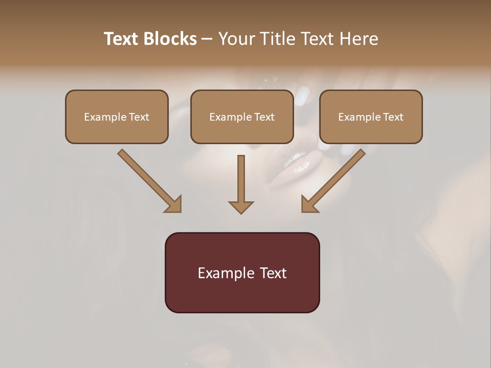 Lady Background Female PowerPoint Template