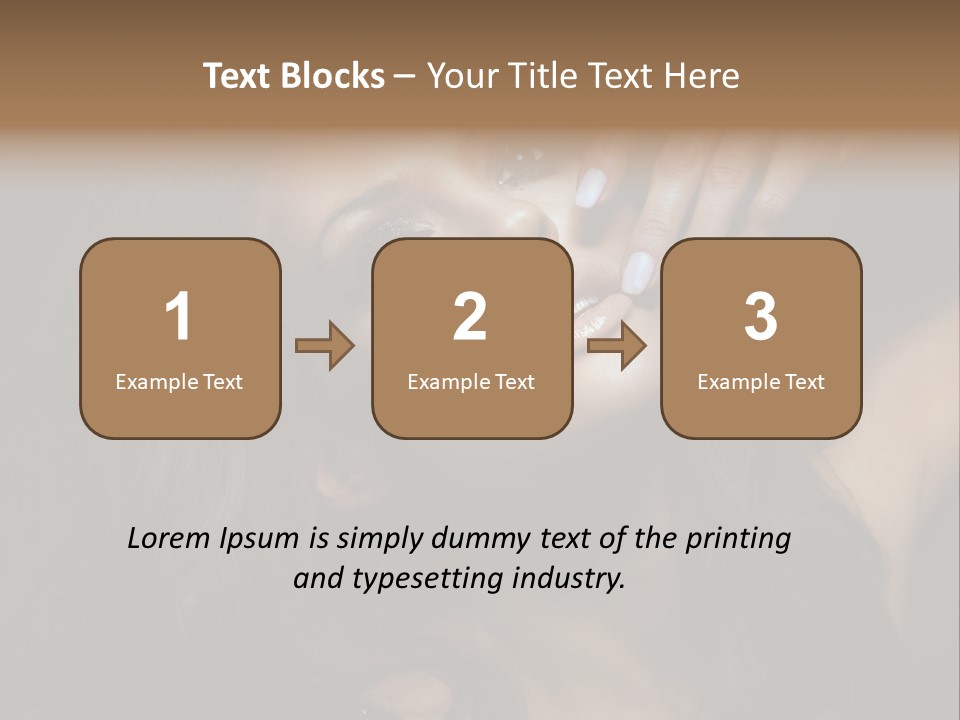 Lady Background Female PowerPoint Template