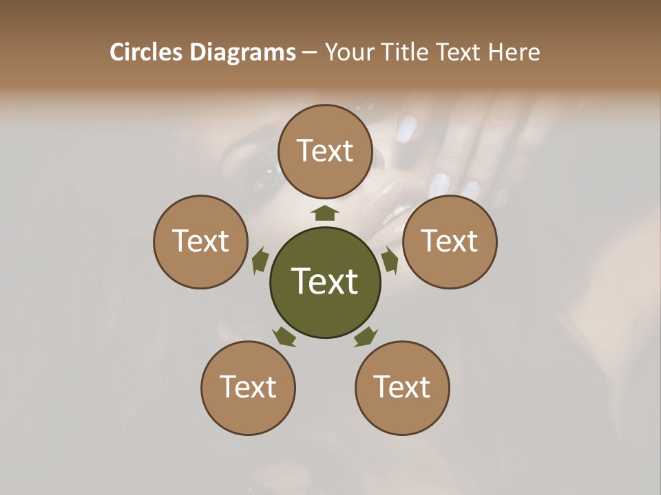 Lady Background Female PowerPoint Template