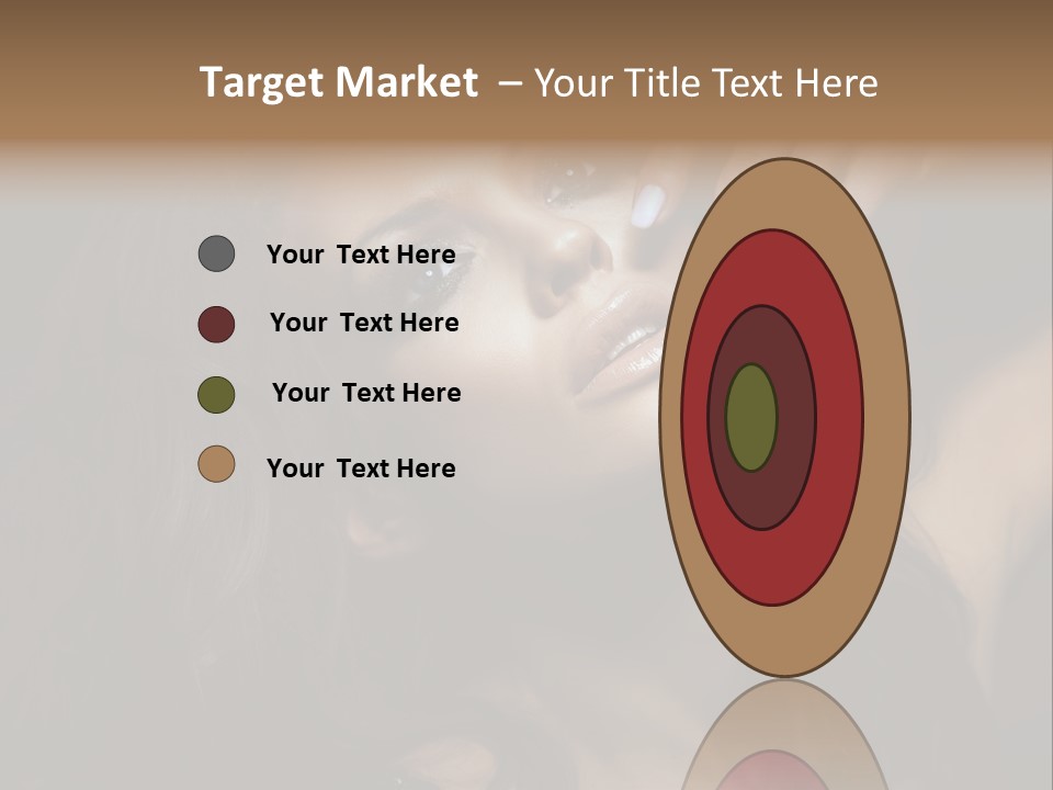 Lady Background Female PowerPoint Template