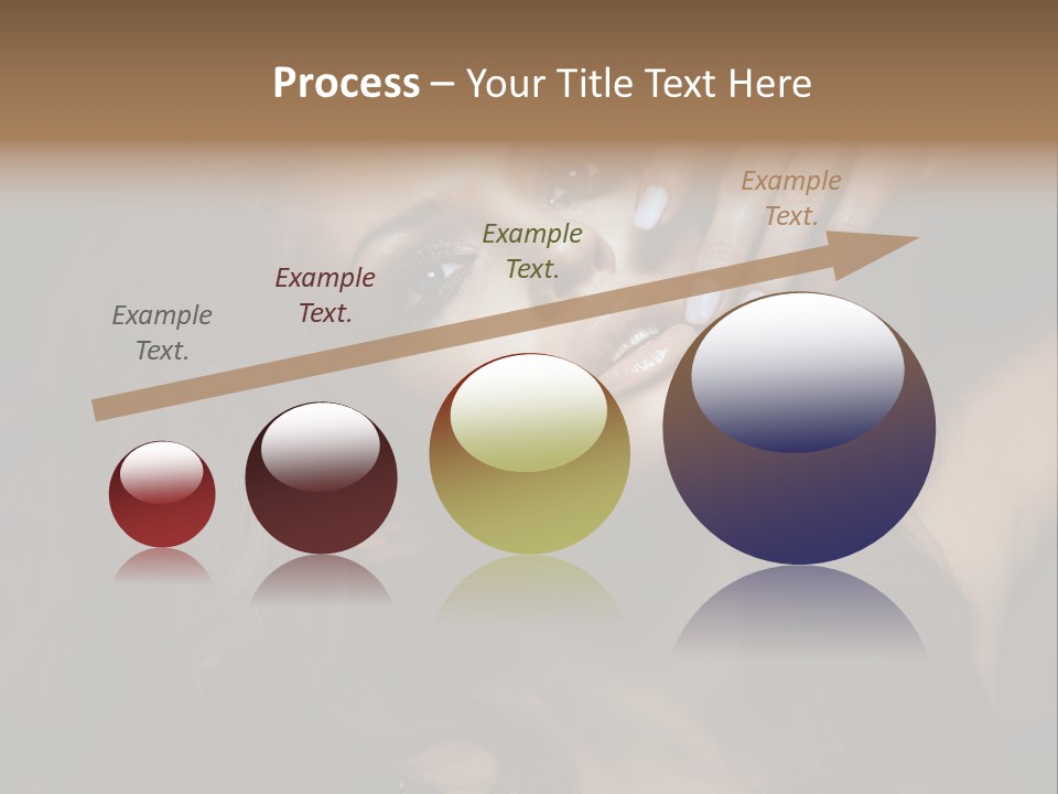 Lady Background Female PowerPoint Template