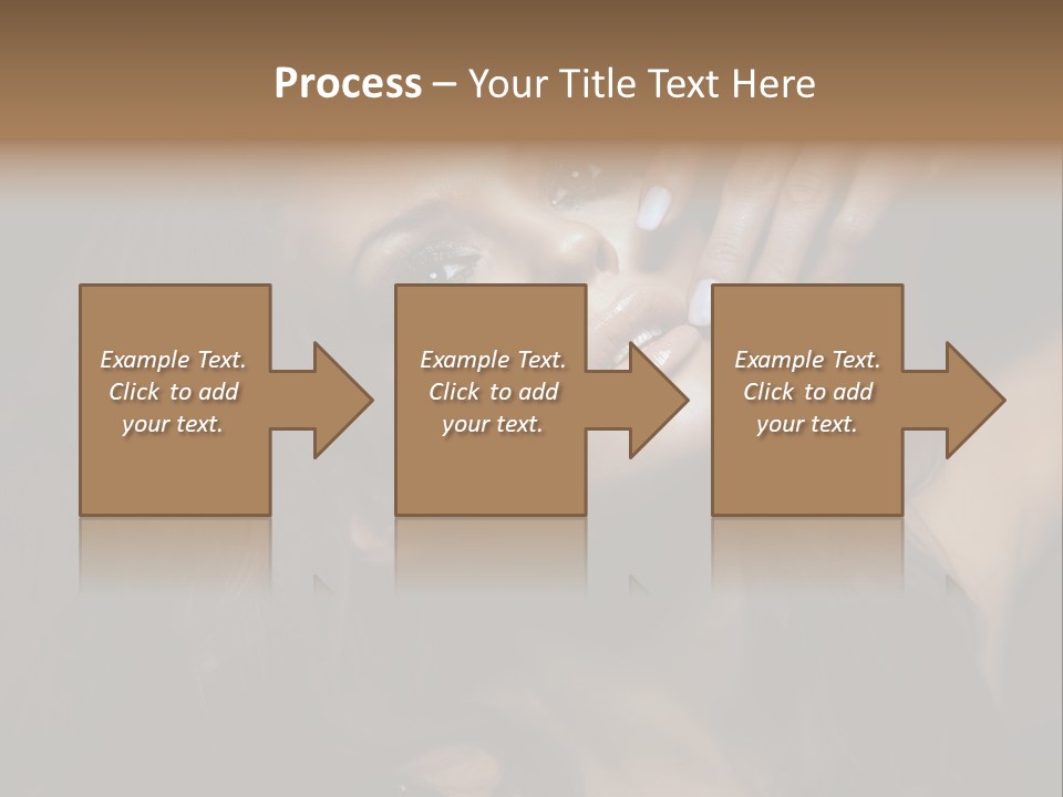 Lady Background Female PowerPoint Template